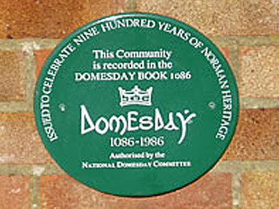 Domesday Plaque